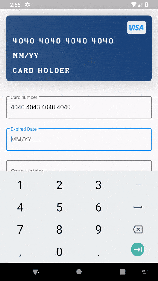 flutter_credit_card Card Image